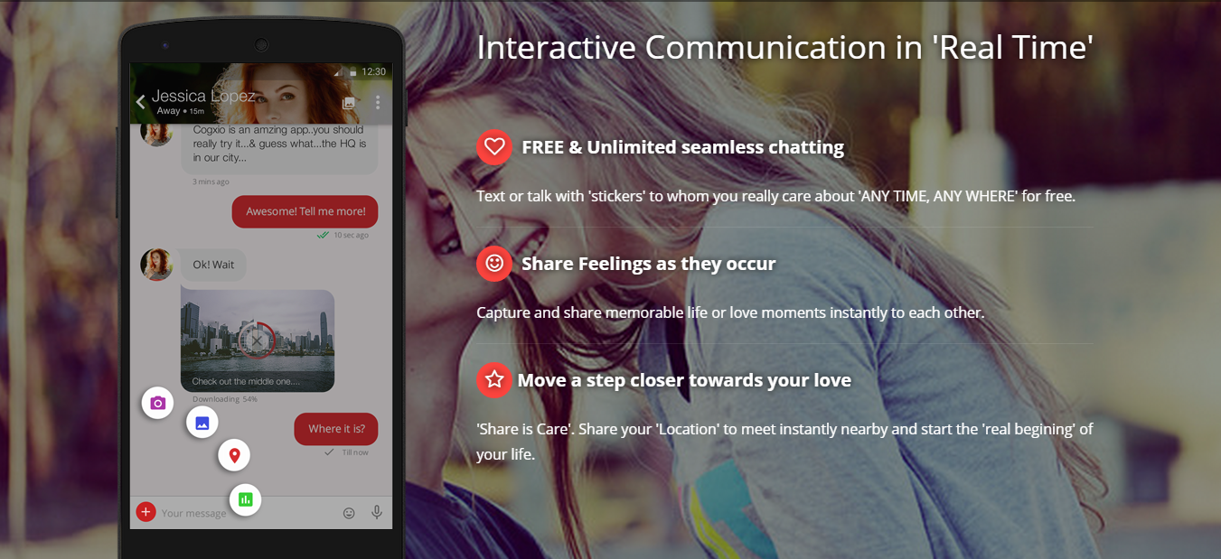 Real time dating apps