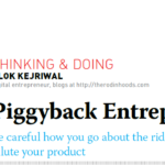 Piggyback Entrepreneurship