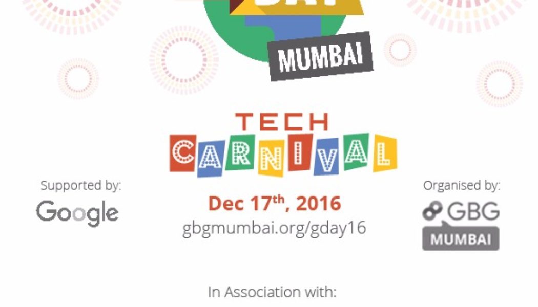 Google Day 2016 – Tech Carnival – Special invite to Rodinhooders